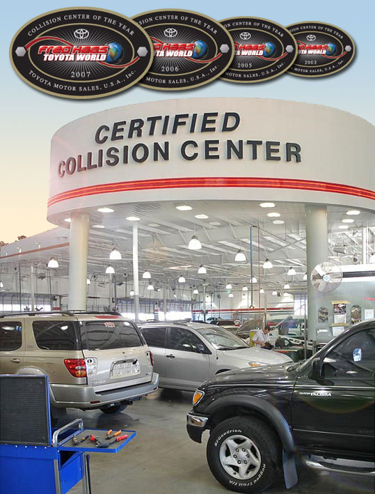 Fred Haas Toyota World Collision Center