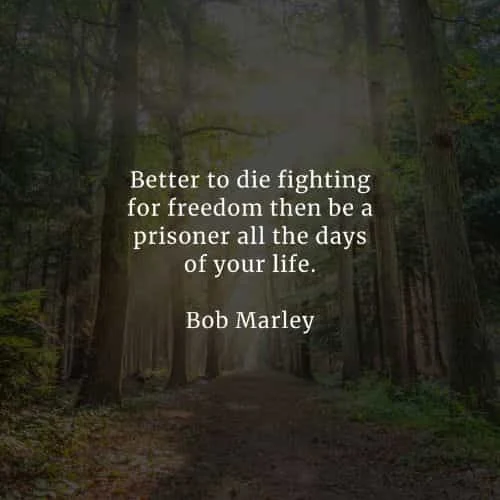 Famous quotes and sayings by Bob Marley