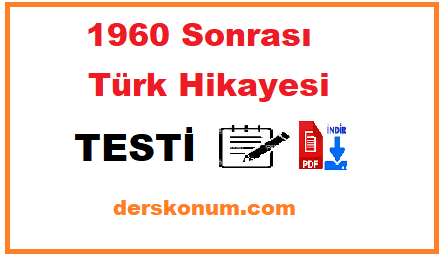 1960 sonrası türk hikayesi