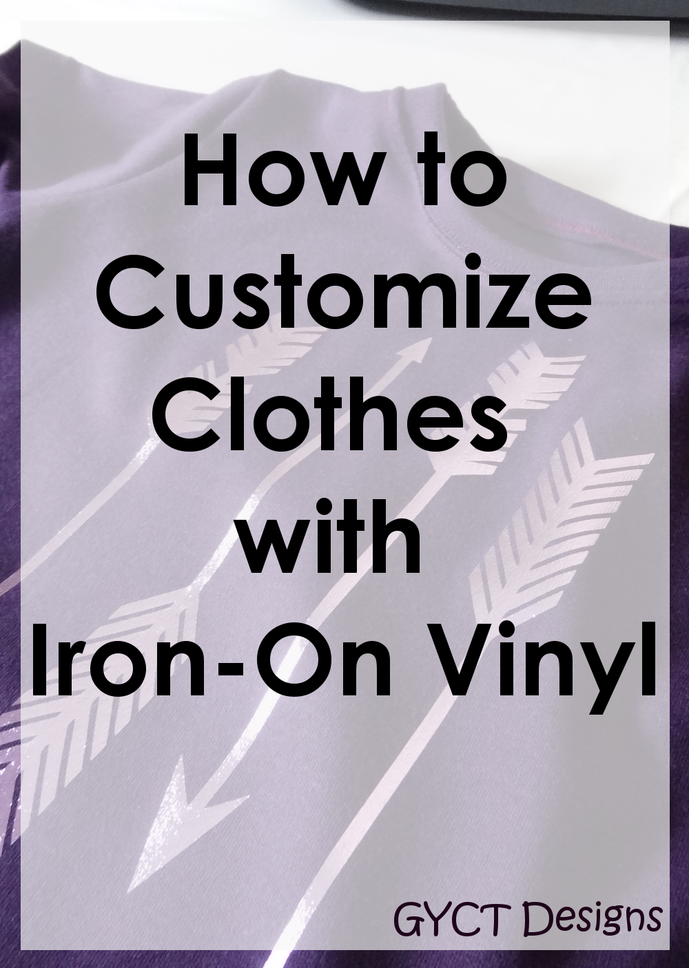 How to Add IronOn Vinyl to Tshirts Sew Simple Home
