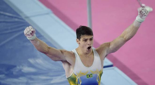 Chico Barreto foi um dos principais atletas do Brasil no Pan de Lima (Foto: Divulgação/rededoesporte)