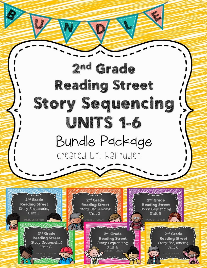 Stickin' With Second Grade: Story Sequencing Activities for 2nd Grade