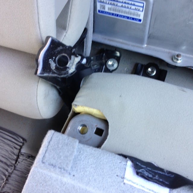 Brent's Travels Installing The Prius Bed (Part 3 Removal Of Seat