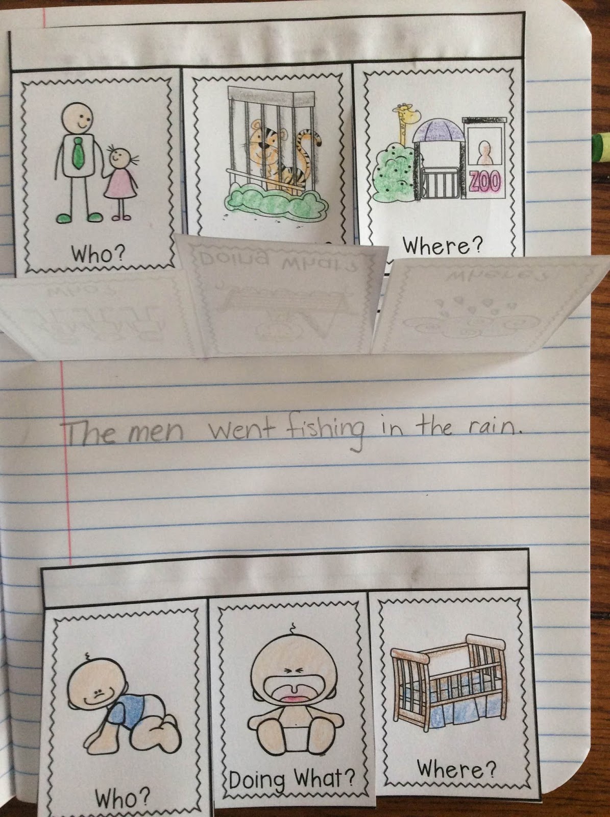 First Grade Centers and More: Interactive Writing Notebook for First Grade