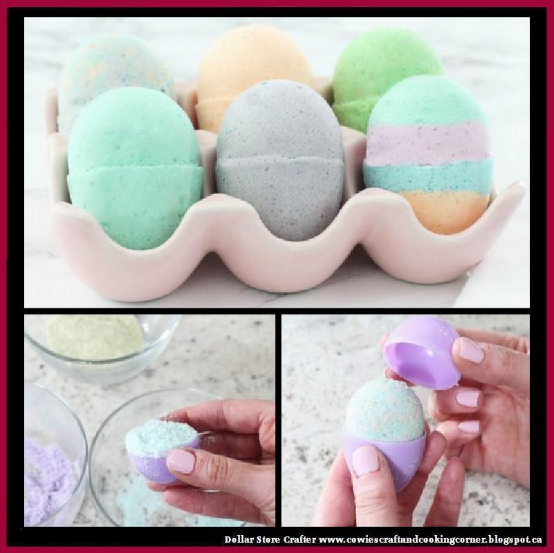 Dollar Store Crafter Use Dollar Store Plastic Eggs As The Mold To Make