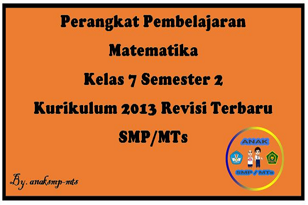 Perangkat Pembelajaran RPP Matematika Kelas 7 Kurikulum