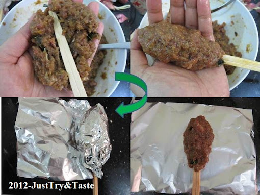 Resep Sate Daging Cincang