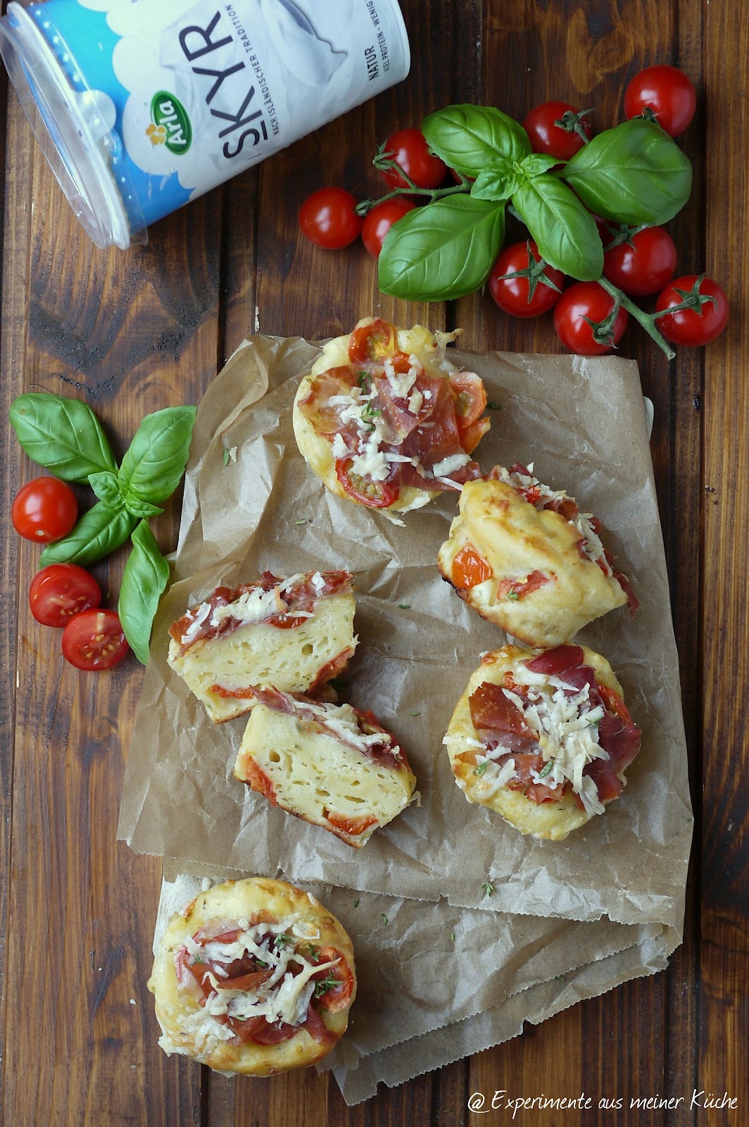 Experimente aus meiner Küche: Nimm dir mehr vor II: Tomaten-Muffins mit ...