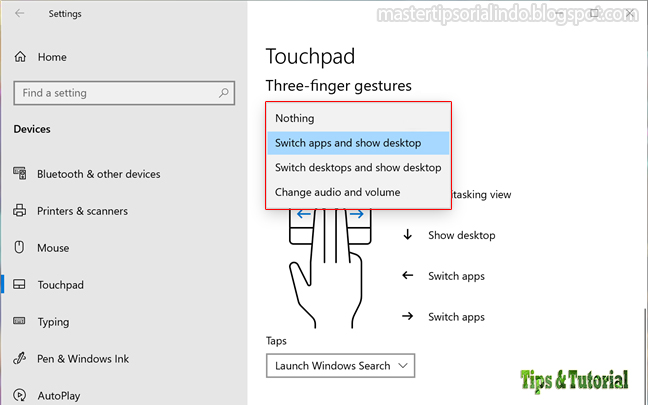 жесты тачпада windows 11