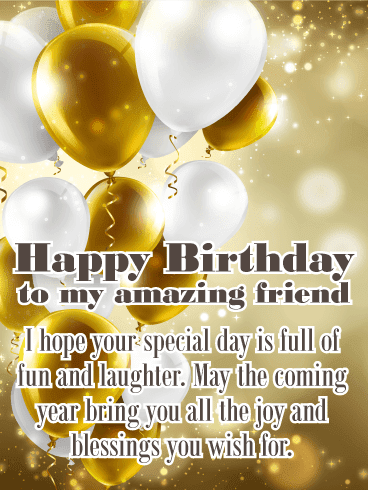 Unique Birthday Wishes for a Friends