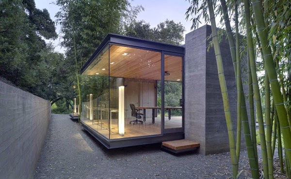 Facades of minimalist homes