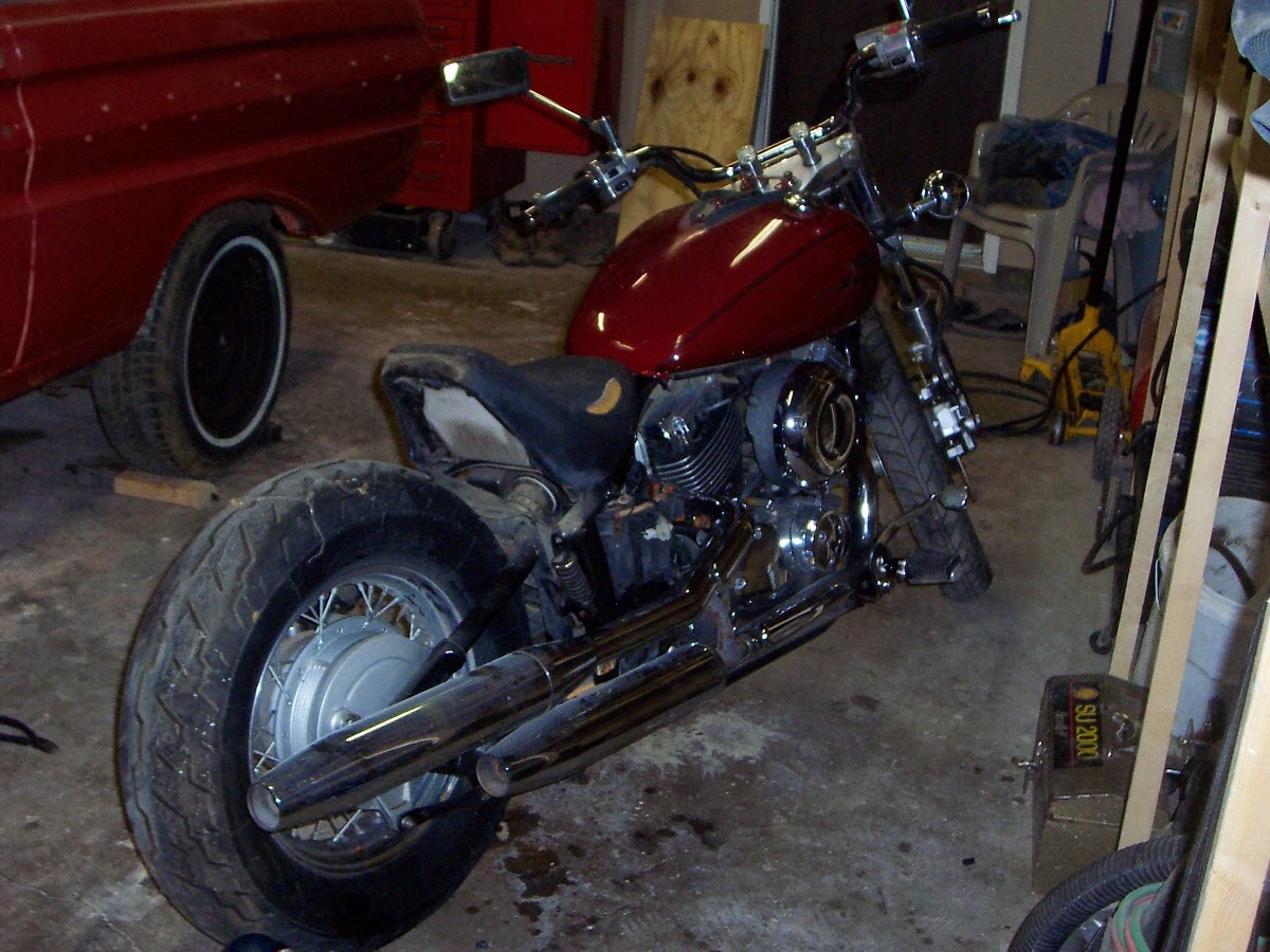 yamaha v star 650 custom exhaust