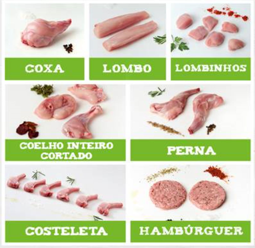 Amigos na Cozinha Mãozinhas de Coelho no forno