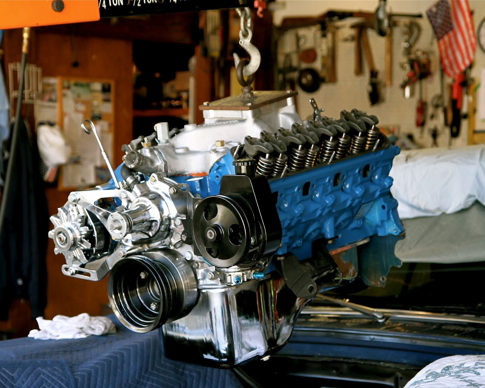 Photos and Stories: Mustang 5.0 Engine Transplant