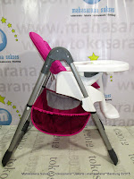 CocoLatte Cl280 Papi-Red Baby High Chair 