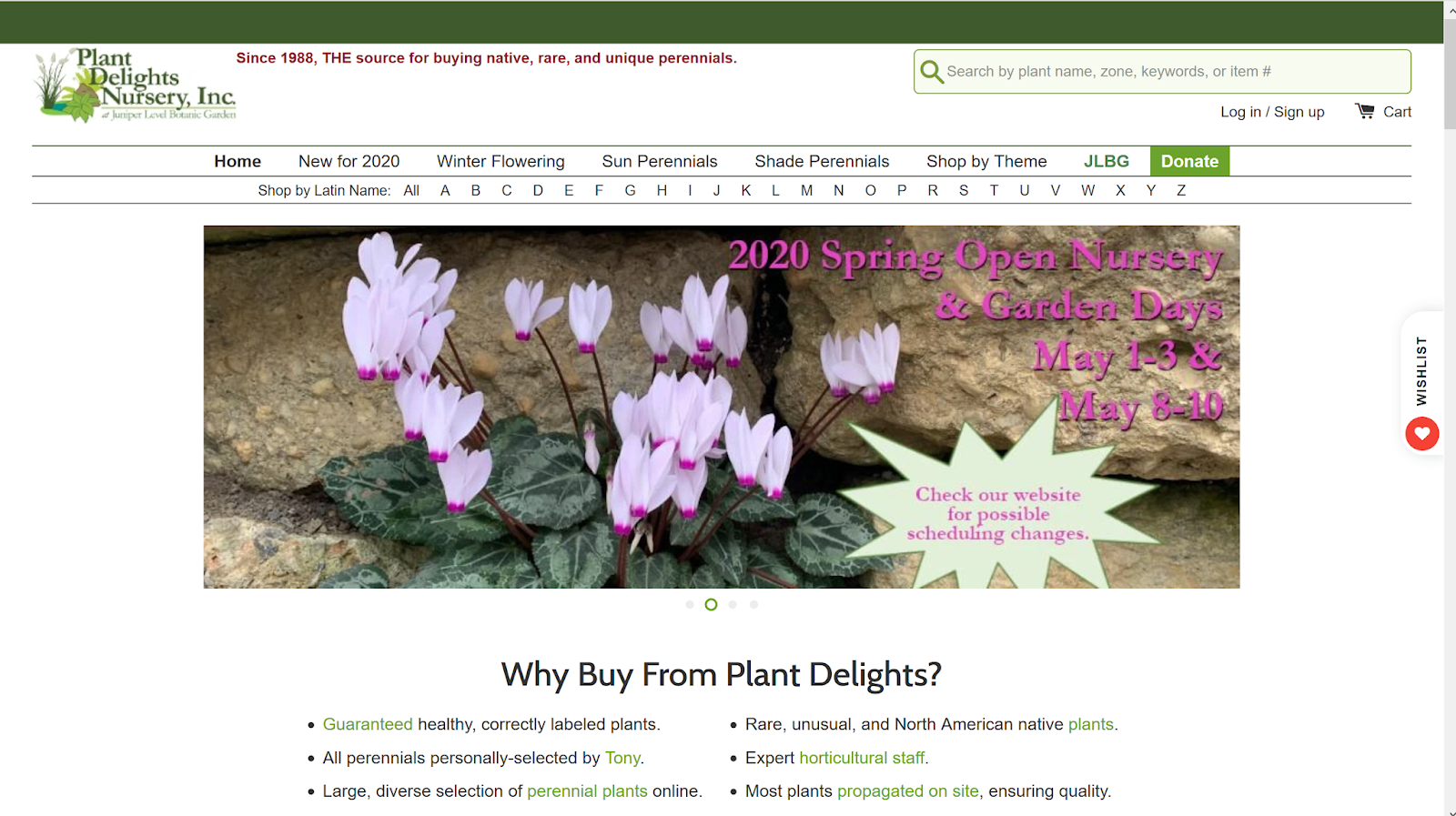 Prairiebreak Killer Mail Order Nurseries