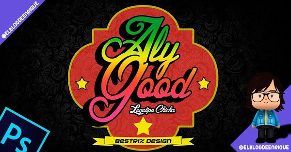 Tutorial photoshop: Logotipo colorido con tipografia estilo chicha por Beatriz Design Tutorial photoshop: Logotipo colorido con tipografia estilo chicha por Beatriz Design