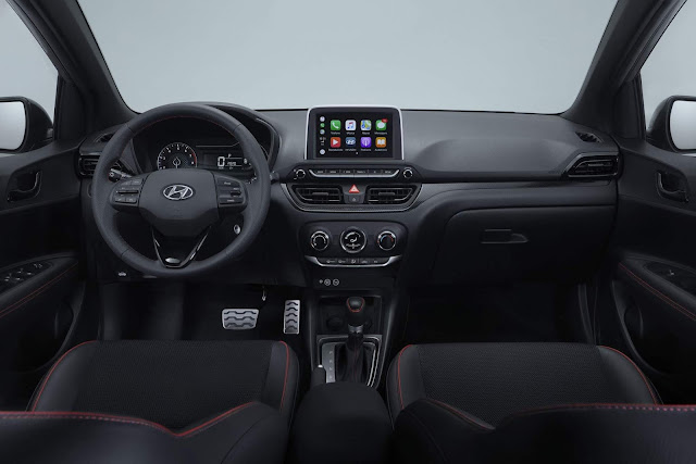 Novo Hyundai HB20 2020 Sport - interior - painel Novo Hyundai HB20 2020 Sport - interior - painel