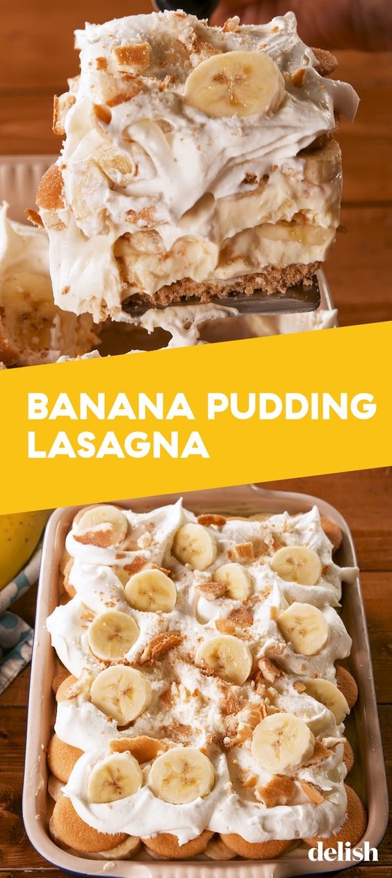 Banana Pudding Lasagna