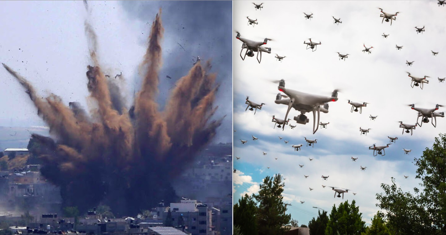 Israeli Defence Forces Had Used Swarm Of Artificial Intelligence Combat Drones To Target Palestinian Militants Israeli Defence Forces Had Used Swarm Of Artificial Intelligence Combat Drones To Target Palestinian Militants