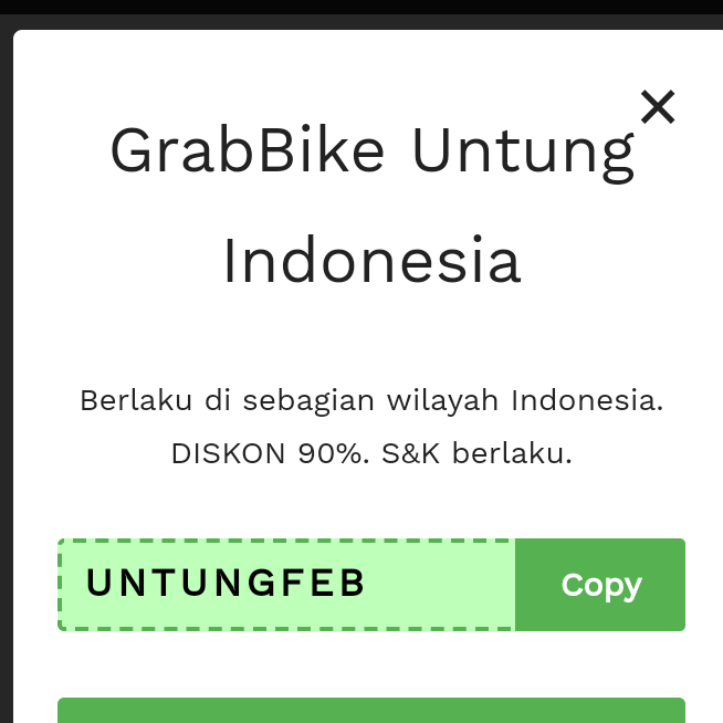 Kode Promo Grabbike Maret 2020 Ojek Online Grab