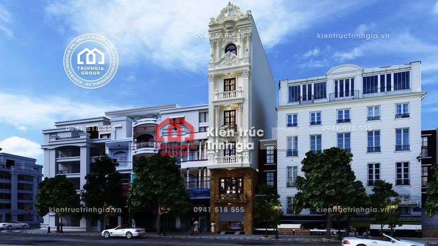 Động lòng trước thiết kế nhà phố 7x12m kiến trúc tân cổ điển - Mã số NP1521 - Ảnh 2
