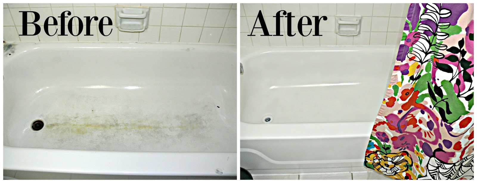 Little Things Every Day Diy Bath Tub Re Surfacing Now To Find A Good Way Make Grout Nice And White Again I Also Pulled Up All The Old Caulking With Tool Put Down New Fresh