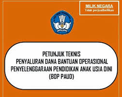 Petunjuk dan Dokumen Persyaratan Penerima BOP PAUD