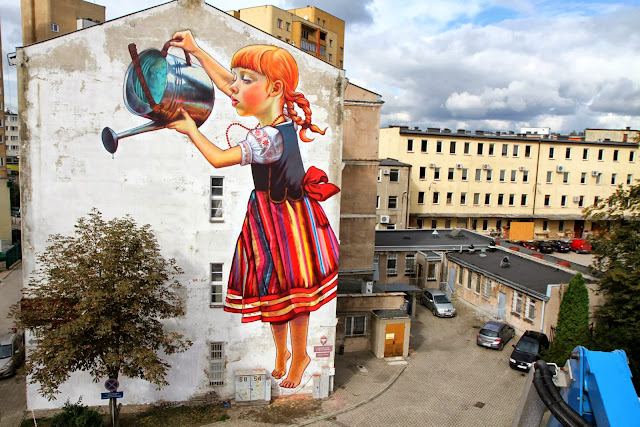 The 10 Most Popular Street Art Murals Of September 2013 natalia rak
