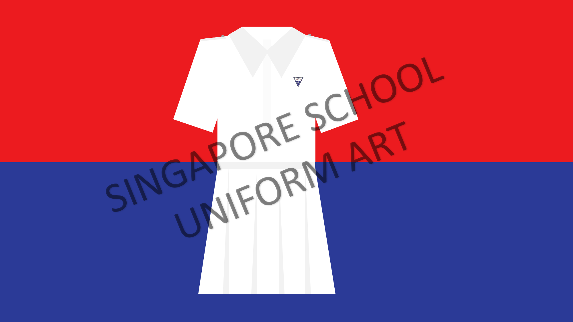 Clementi Singapore School Uniform Art