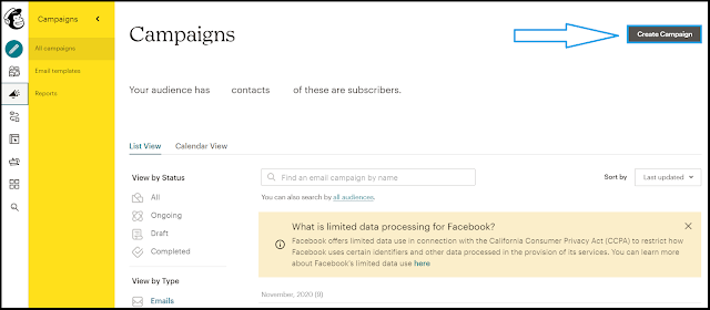 How to Create Email Campaign in Mailchimp