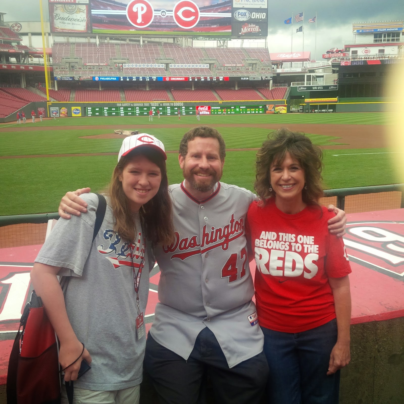 Royalty Tours USA: Royalty goes to Great American Ballpark in ...