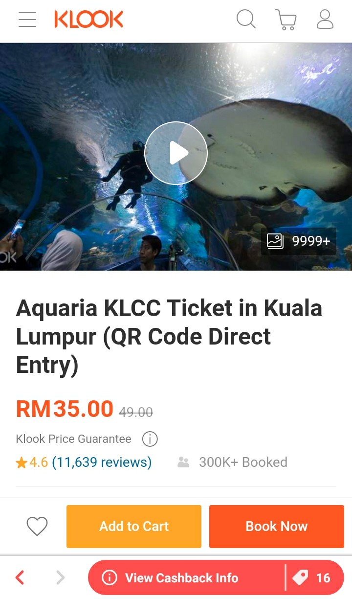harga tiket aquaria klcc 2019