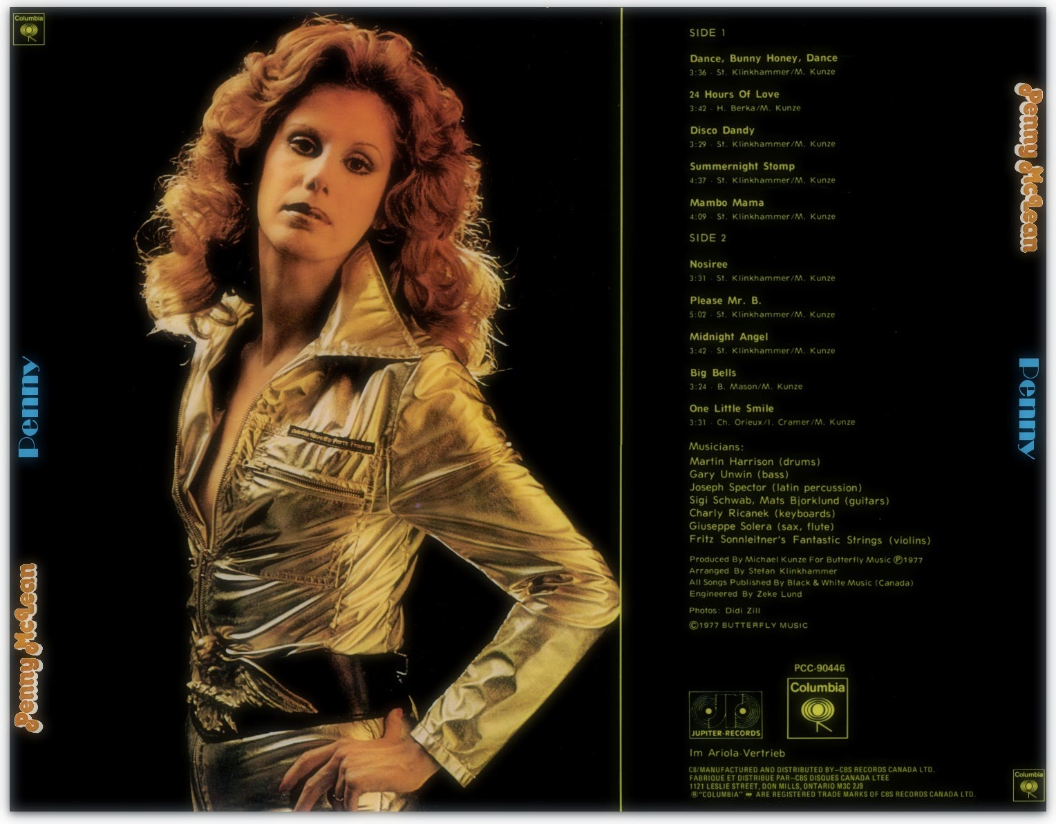 Penny McLean Penny McLean 1977 Canadian Print penny-mclean-penny-mclean-1977-canadian-print