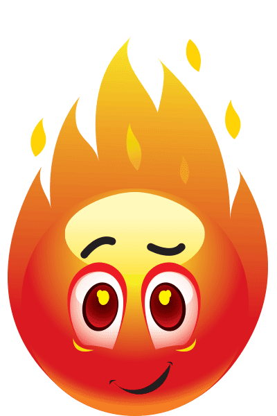 Emoticon Fire
