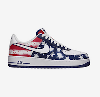 Nike 4th Of July 2015 Air Force 1 Sneakers