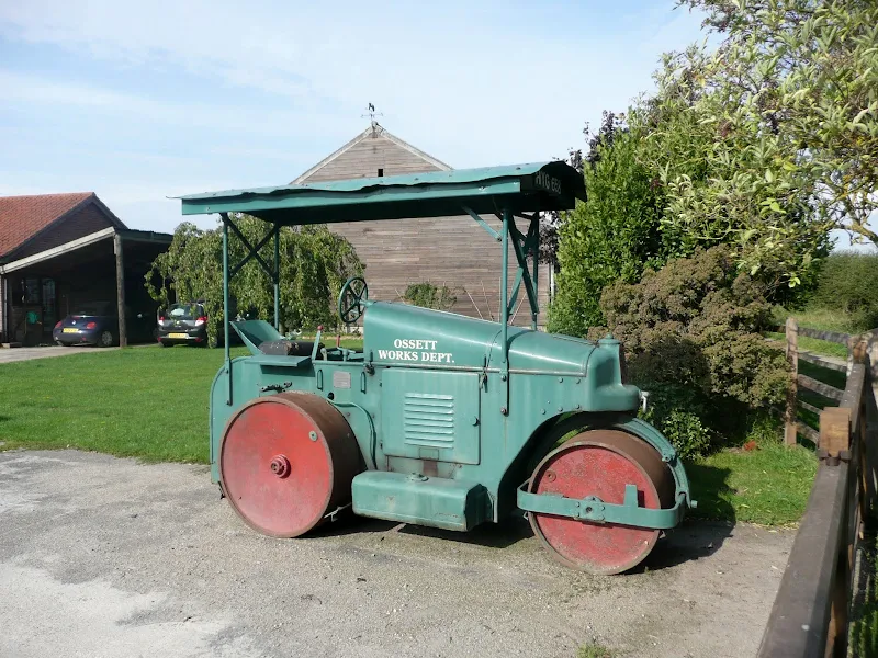 Amazing what you see on a walk, this is an old road roller