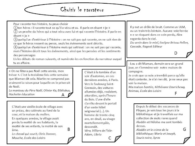 J'écris ma nouvelle (fantastique)