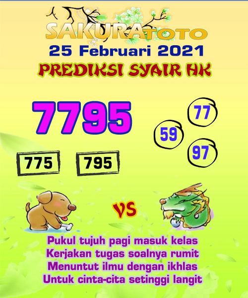 Prediksi Hk Kamis 25 Februari 2021 Togel Hongkong Resulthk Com
