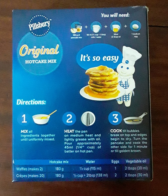 Philippine Destiny Pillsbury Pancake Warning!