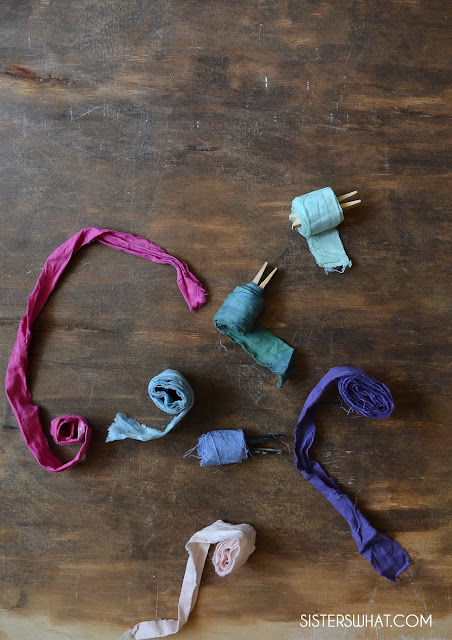 diy homemade fabric ribbons