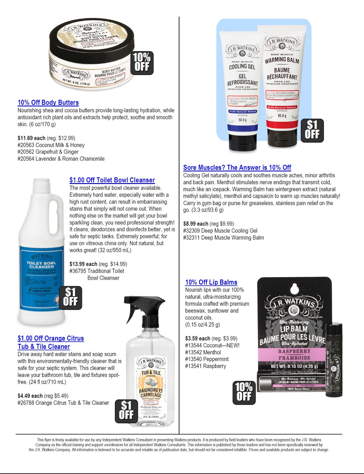 Buy Watkins Products Online JR Watkins Manager Renee Beddome