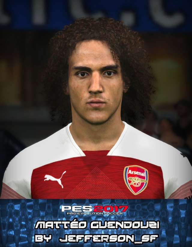 Matteo Guendouzi New Face Arsenal Pes 2017 Patch Pes New Patch Pro Evolution Soccer