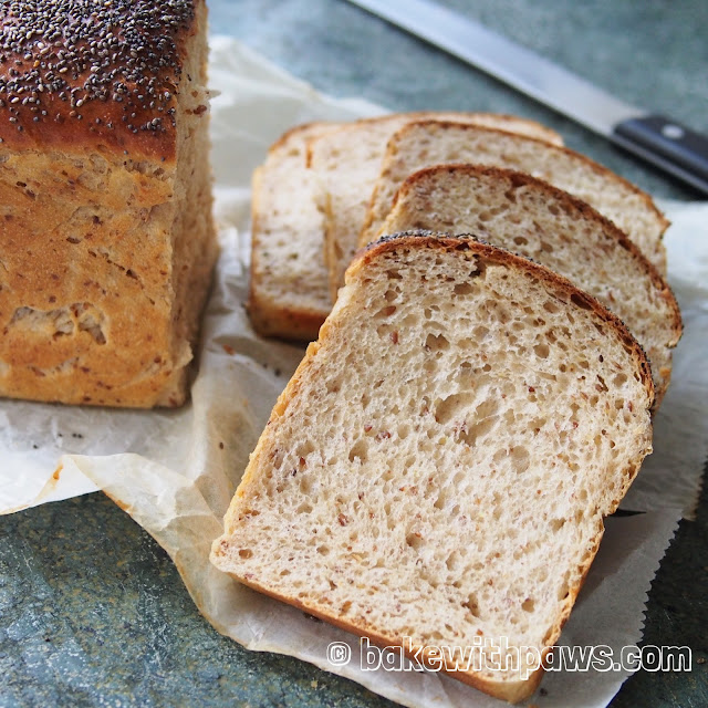 Soft Sourdough Rye Bread Yudane Method BAKE WITH PAWS