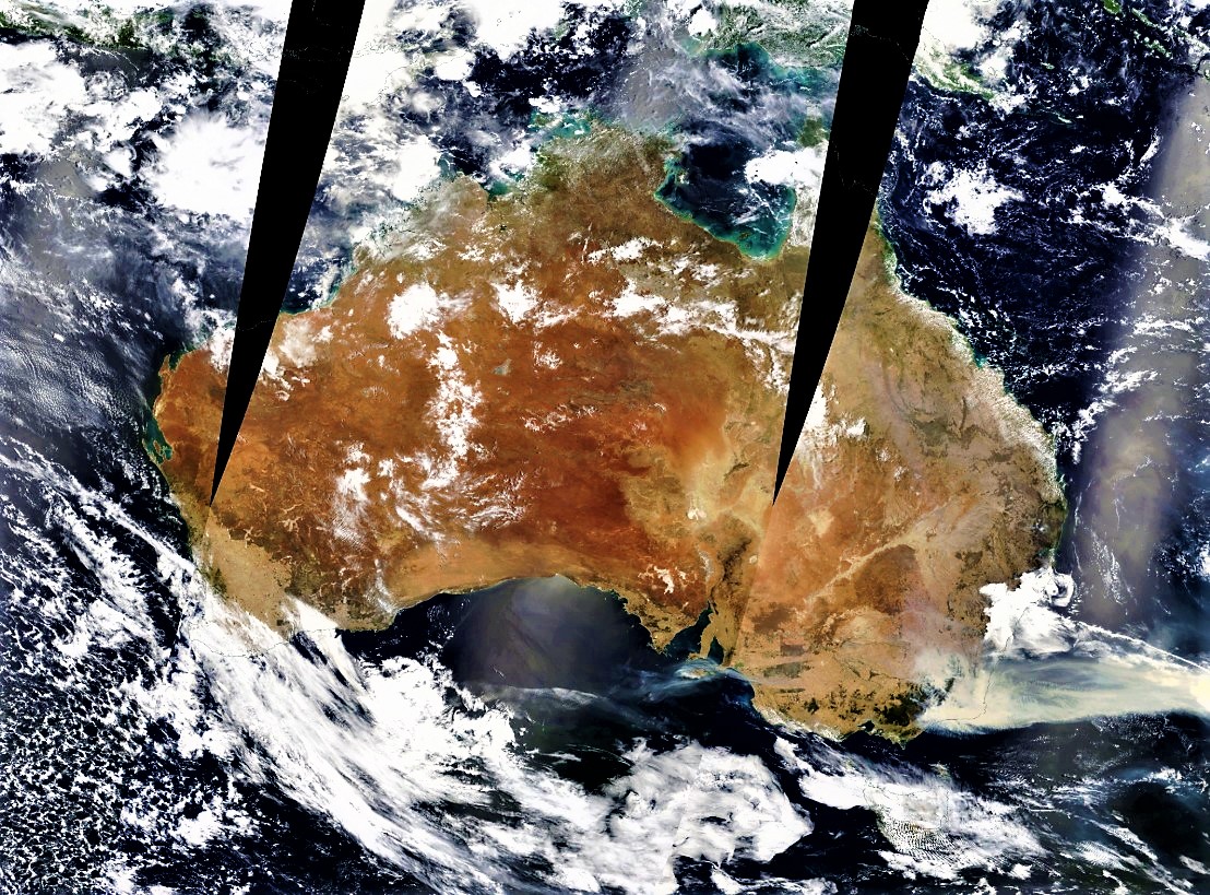 Australia This Is What The Fires Look Like From Space In 2020