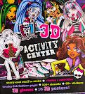 Monster High Monster High 3D Activity Centre Book Item