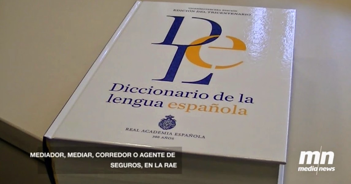 Mediador d'assegurances al Diccionari de la RAE