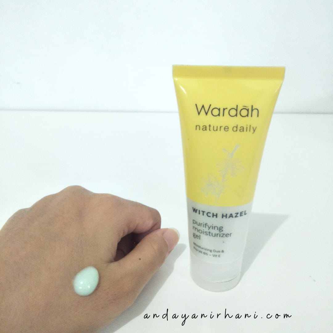 [Review] Wardah Purifying Moisturizer Gel Witch Hazel Andayani Rhani