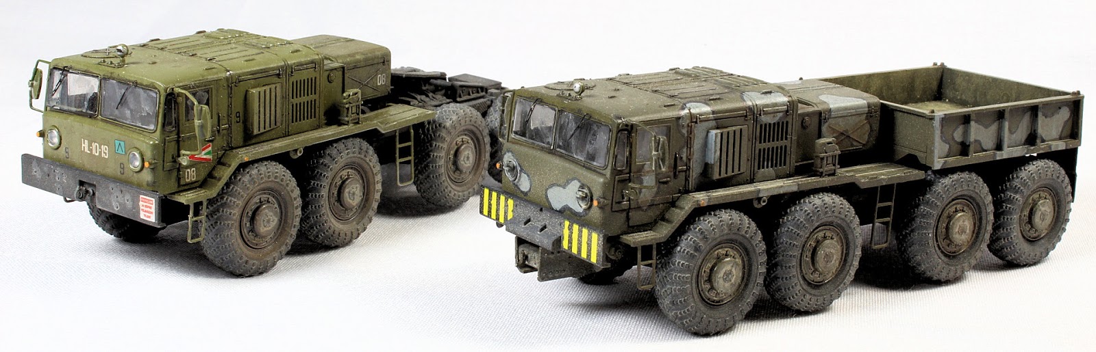 Details about   TAKOM 1/72 RUSSIAN ARMY TRACTORS SET KZKT-537L & MAZ-537 Kit EMS w/ Tracking NEW 