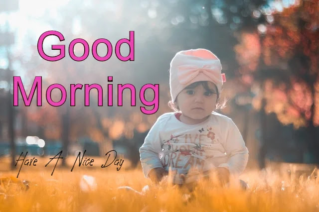 Good Morning Cute Baby HD Image Good Morning Cute Baby HD Image